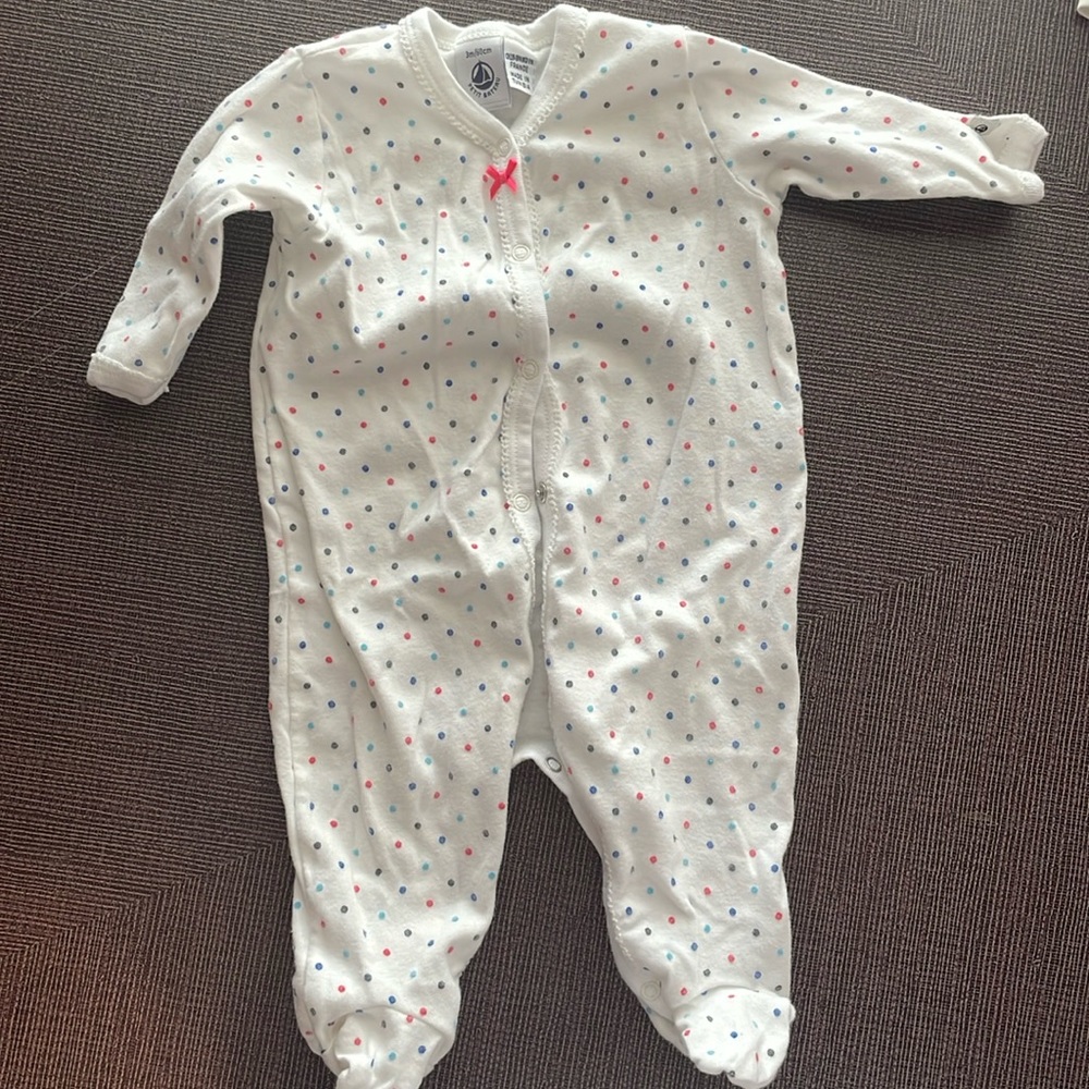 Petit Bateau 3 month onesie